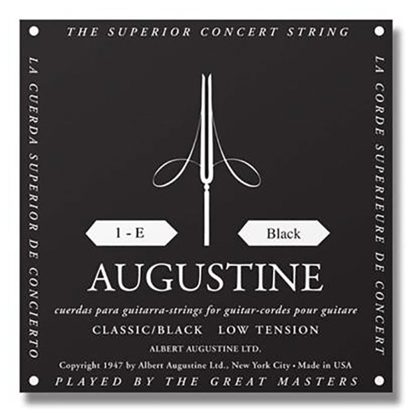 Augustine Black Label E 1st Classical Guitar String