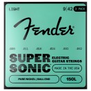 Fender 150 L S&auml;hk&ouml;kitaralle Nikkeli Kielet 9-42 3 Paketti