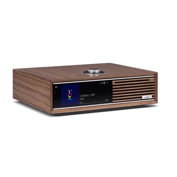 Ruark Audio R710 Music Console All-In-One System, Fused Walnut - angle 