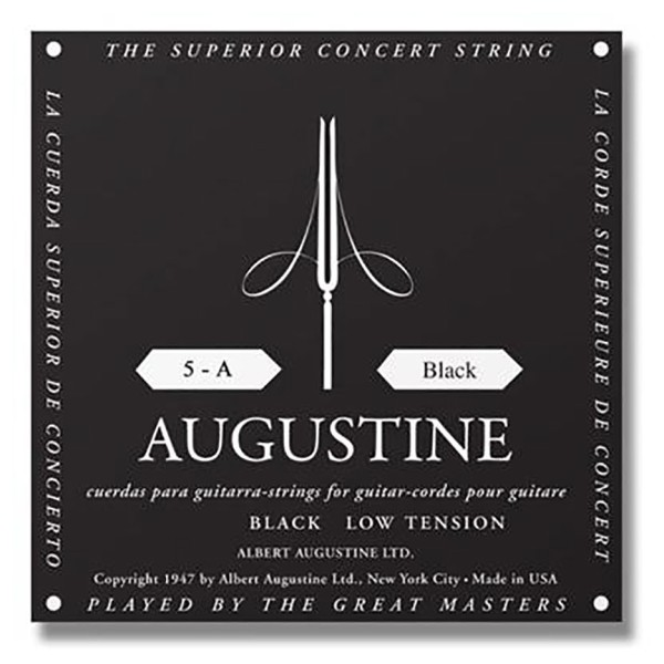 Augustine Black Label A 5th Classical Guitar String