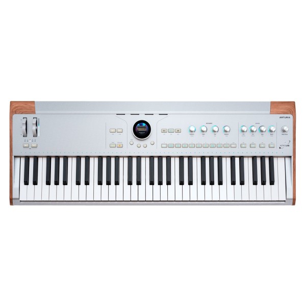 Arturia Astrolab 61-Note Stage Keyboard, Silver - Main Top