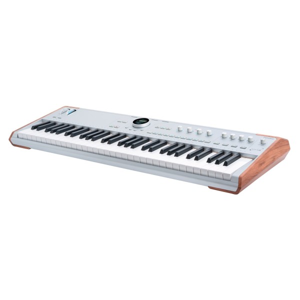 Arturia Astrolab 61-Note Stage Keyboard, Silver - Angled 2