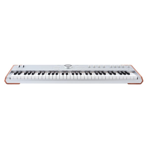 Arturia Astrolab 61-Note Stage Keyboard, Silver - Front