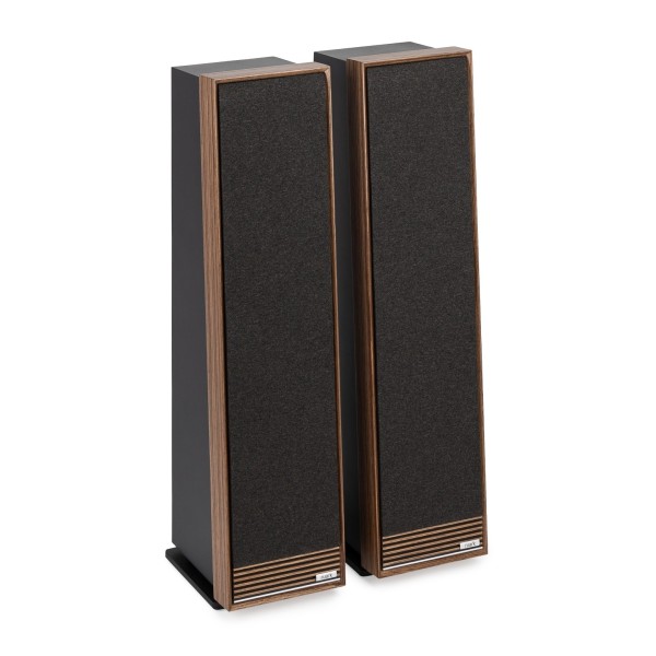 Ruark Audio Talisman-R Floorstanding Speakers, Fused Walnut