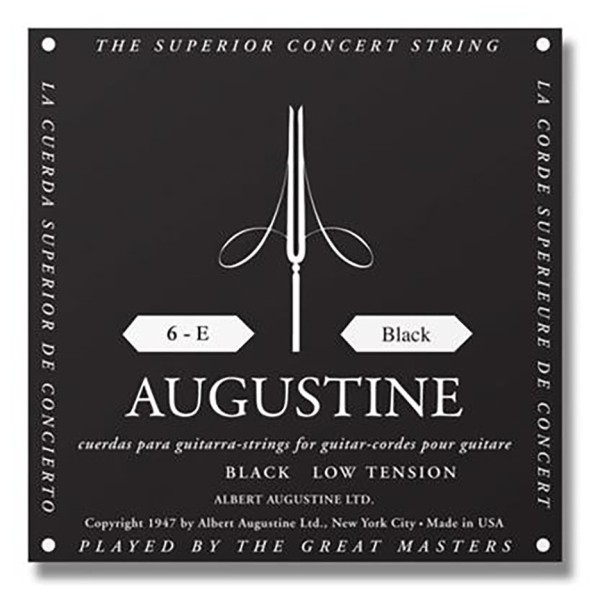 Augustine Black Label E 6th Classical Guitar String