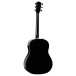 Taylor 217e-BLK Plus Grand Pacific Electro Acoustic, Black - Back, Right
