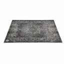 Drum 'n' Bass Vintage Persian Stage Drum Rug, Grey