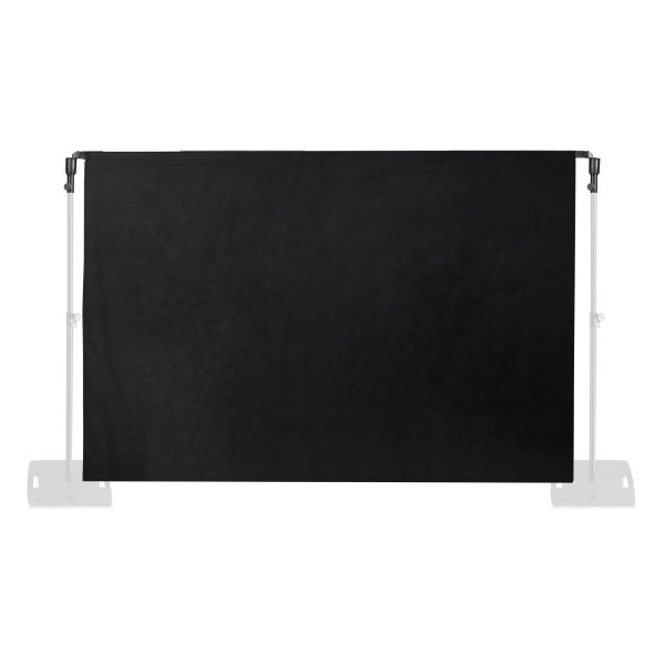Gravity PAD SET 2 Pipe and Drape System, Black - Stands Grey'd out