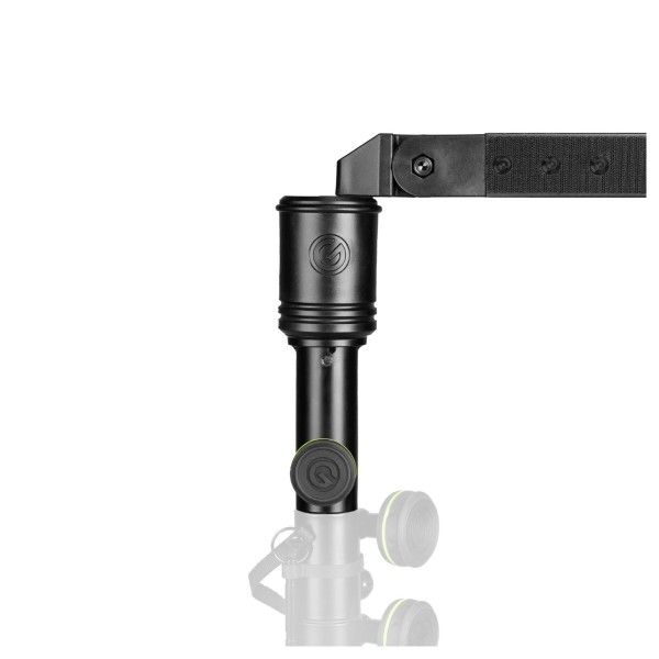 Gravity PAD SET 2 Pipe and Drape System, Black - Corner Detail