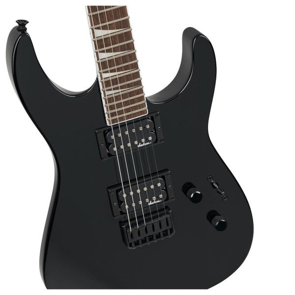 Jackson X Series Soloist SLX DX HT LRL, Gloss Black - hardware