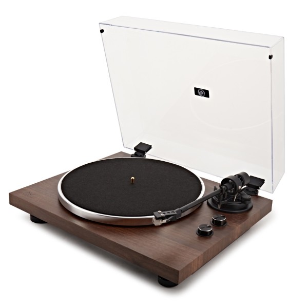 AVCOM Bluetooth Belt Drive Turntable with Audio-Technica Stylus, Walnut