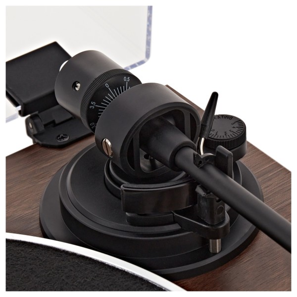 AVCOM Bluetooth Belt Drive Turntable with Audio-Technica Stylus, Walnut
