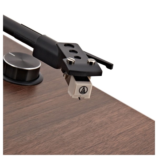 AVCOM Bluetooth Belt Drive Turntable with Audio-Technica Stylus, Walnut