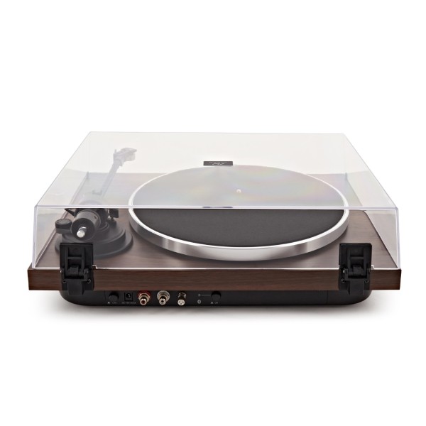 AVCOM Bluetooth Belt Drive Turntable with Audio-Technica Stylus, Walnut