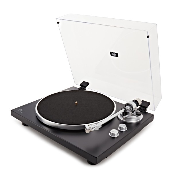AVCOM Bluetooth Belt Drive Turntable with Audio-Technica Stylus, Black