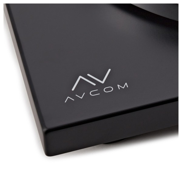AVCOM Bluetooth Belt Drive Turntable with Audio-Technica Stylus, Black