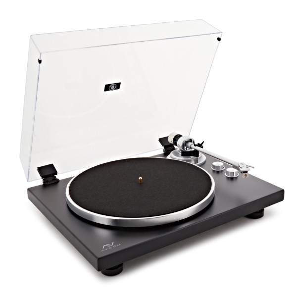 AVCOM Bluetooth Belt Drive Turntable with Audio-Technica Stylus, Black