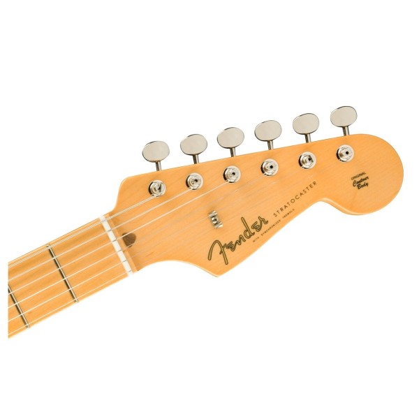 Fender American Original 50s Stratocaster MN, Inca Silver, Headstock