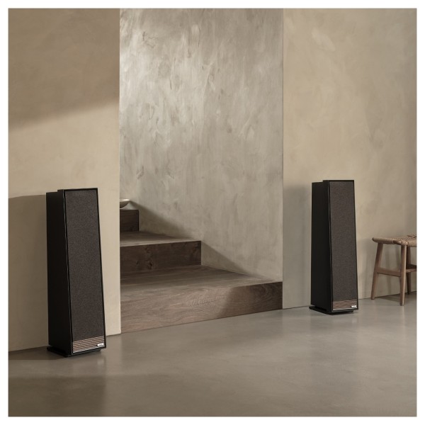 Ruark Audio Talisman-R Floorstanding Speakers, Charcoal - lifestlye 2 