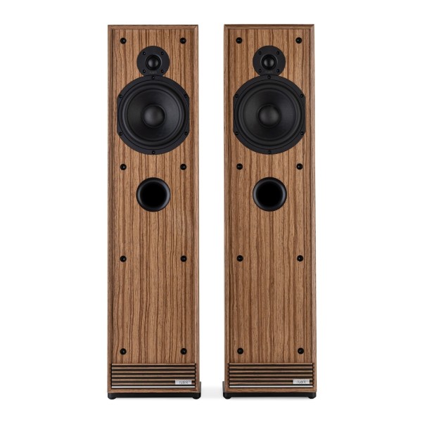 Ruark Audio Talisman-R Floorstanding Speakers, Fused Walnut- drivers 