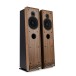 Ruark Audio Talisman-R Floorstanding Speakers, Fused Walnut - driver angle 