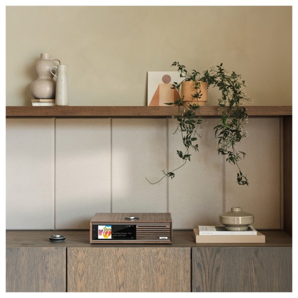 Ruark Audio R710 Music Console All-In-One System, Fused Walnut - lifestyle 2