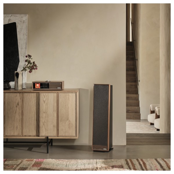 Ruark Audio R710 Music Console All-In-One System, Fused Walnut - lifestyle 4