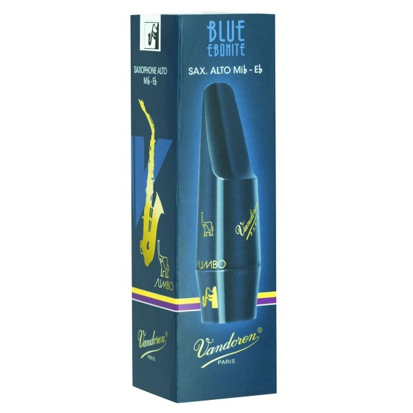 Vandoren A28 Jumbo Java Alto Saxophone Mouthpiece, Blue 3