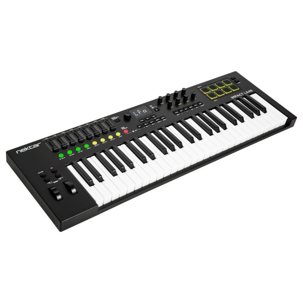 Nektar Impact LX49 MKIII MIDI Keyboard - Angled 2