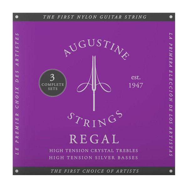 Augustine Regals Blue Classical Guitar Strings 3-Pack