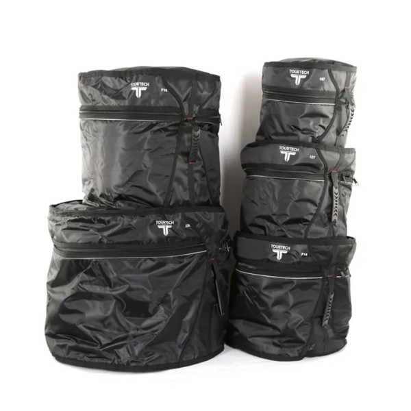 Tourtech Eco 5pc American Fusion Drum Kit Bag Set