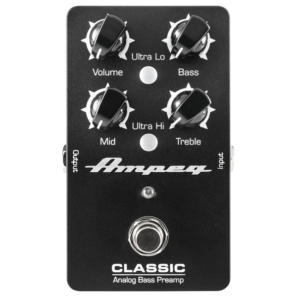 Ampeg Classic Analog Bass Preamp Pedal