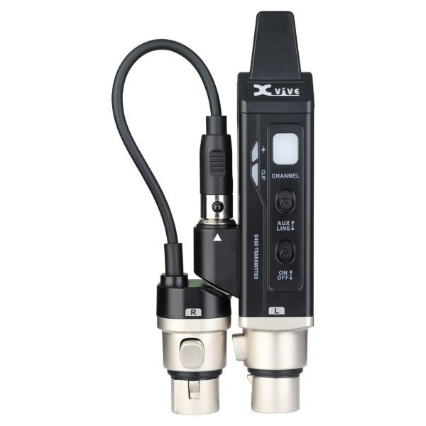 Xvive U45D 5.8GHz Stereo In-Ear Monitor Wireless System Transmitter And Receiver