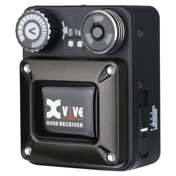 Xvive U45D 5.8GHz Stereo In-Ear Monitor Wireless System Receiver Front Angle