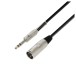Adam Hall 3 STAR XLR Male x Jack TRS Cable, 3m