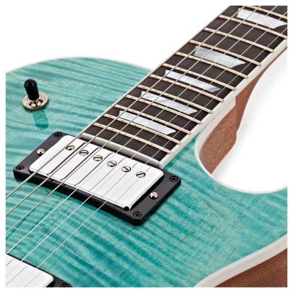 Gibson Les Paul Modern Figured, Seafoam Green #207060195 - upper frets