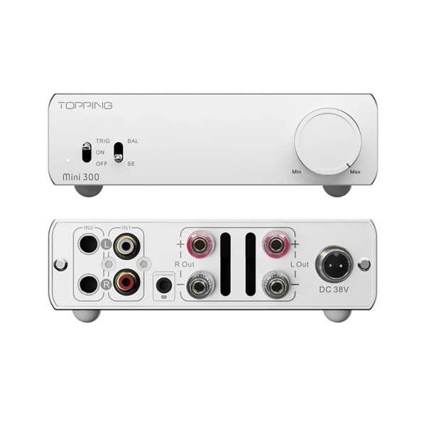 Topping Mini 300 Power Amplifier, Silver