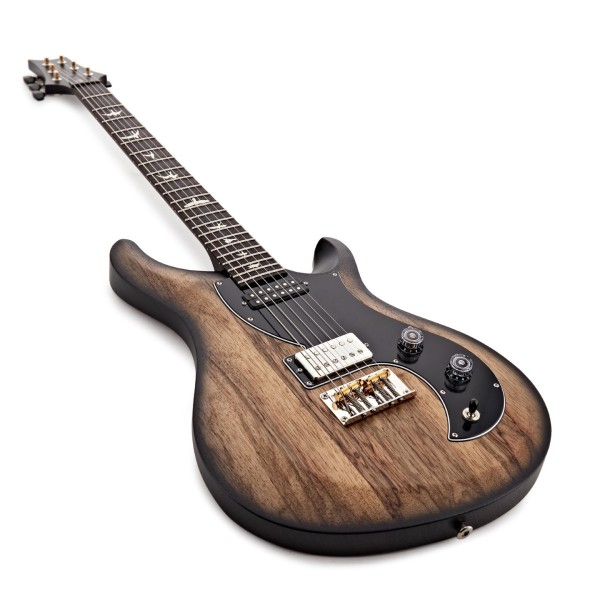 PRS S2 Vela Limited Edition, Black Limba Smokeburst #S2088527 - angled shot