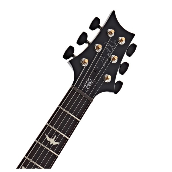 PRS S2 Vela Limited Edition, Black Limba Smokeburst #S2088527 - headstock