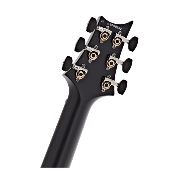 PRS S2 Vela Limited Edition, Black Limba Smokeburst #S2088527 - back of headstock