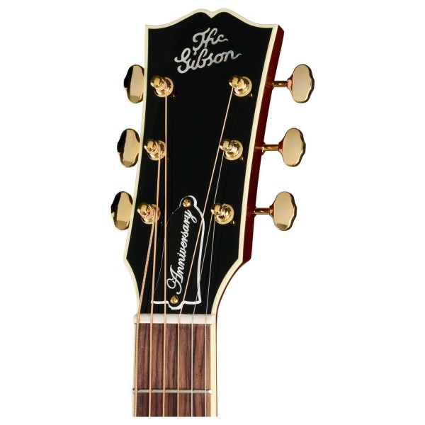 Gibson J-45 Anniversary Limited Edition, Cremona Burst - headstock