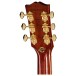 Gibson J-45 Anniversary Limited Edition, Cremona Burst - back of headstock