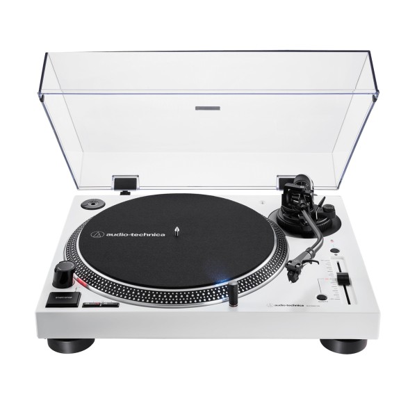 Audio Technica AT-LP120XBT-USB Bluetooth Turntable, White - main