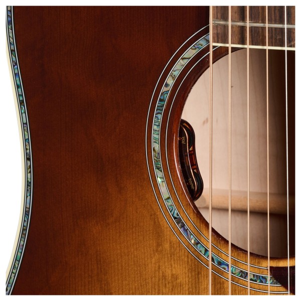 Gibson Dove Anniversary Limited Edition, Cremona Burst - preamp controls
