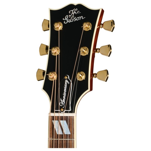 Gibson Dove Anniversary Limited Edition, Cremona Burst - headstock