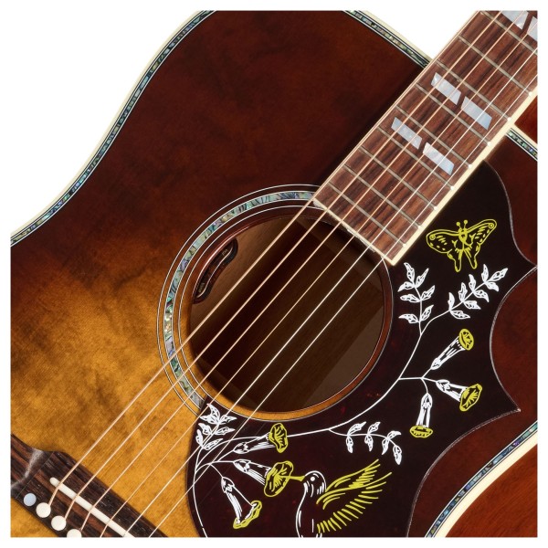 Gibson Hummingbird Anniversary Limited Edition, Cremona Burst - soundhole