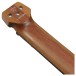 Ibanez QX52B-WK Quest Headless, Weathered Black - back of headstock