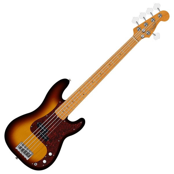 Fender American Professional Precision Bass V MN, 3-Color Sunburst