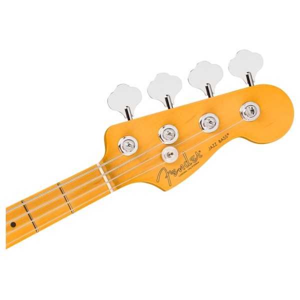 Fender American Professional Jazz Bass MN, 3-Color Sunburst - headstock