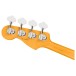Fender American Professional Jazz Bass MN, 3-Color Sunburst - back of headstock